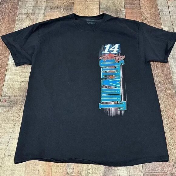 Stewart Haas Racing Tony Steward #14 Car Racing T-Shirt - Picture 1 of 7